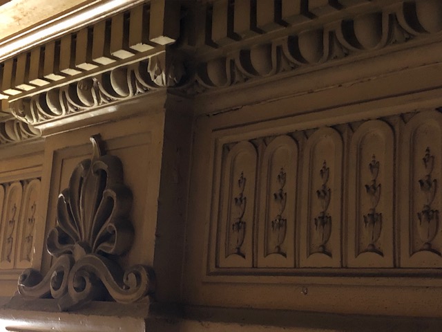 plasterwork detail